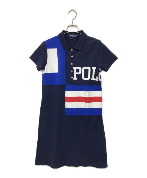 POLO RALPH LAUREN（ポロ・ラルフローレン）POLO RALPH LAUREN (ポロ・ラルフローレン) ポロシャツワンピース ネイビー サイズ:Sの古着・服飾アイテム