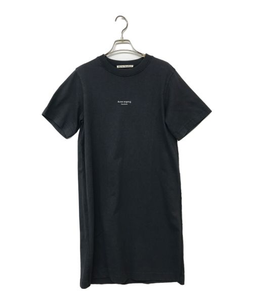 Acne studios（アクネ ストゥディオス）Acne studios (アクネ ストゥディオス) カットソーワンピース ブラック サイズ:XSの古着・服飾アイテム