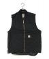 CarHartt（カーハート）の古着「DUCK VEST ARCTIC QUILT LINED」｜ブラック