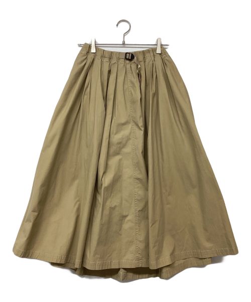 GRAMICCI（グラミチ）GRAMICCI (グラミチ) BEAMS BOY (ビームスボーイ) WEATHER LONG SKIRT ベージュ サイズ:Fの古着・服飾アイテム