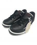 NIKEナイキ）の古着「WMNS Air Jordan 2 Retro Low/エアジョーダン2レトロ」｜Black/Varsity Red