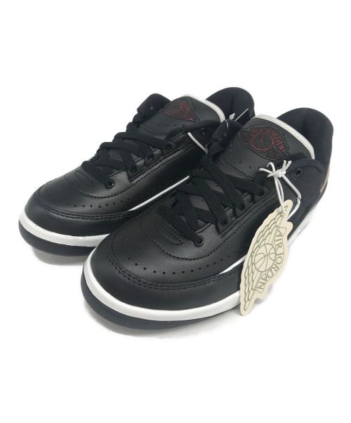 NIKE（ナイキ）NIKE (ナイキ) WMNS Air Jordan 2 Retro Low/エアジョーダン2レトロ Black/Varsity Red サイズ:24の古着・服飾アイテム