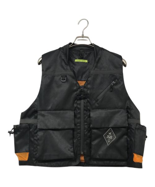 T.C.R BY TOUCHER（ティー.シー.アール バイ トゥシェ）T.C.R BY TOUCHER (ティー.シー.アール バイ トゥシェ) WATERPROOF VENTURE VEST ブラック サイズ:1の古着・服飾アイテム