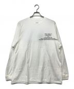 JANE SMITHジェーンスミス）の古着「DAVID GONZALES LONG SLEEVE T-SHIRT」｜ホワイト