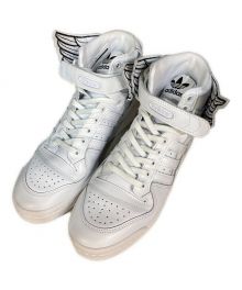 adidas×JEREMY SCOTT（アディダス×ジェレミースコット）の古着「Forum Hi Wings 4.0/ハイカットスニーカー」｜ホワイト