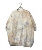 crepusculeクレプスキュール）の古着「Tie Dye Short Sleeve Tee」｜ホワイト