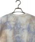 中古・古着 crepuscule (クレプスキュール) Tie Dye Short Sleeve Tee ホワイト サイズ:3：9000円