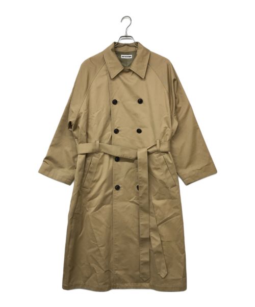 SOFTHYPHEN（ソフトハイフン）SOFTHYPHEN (ソフトハイフン) BASIC TRENCH COAT ベージュ サイズ:Sの古着・服飾アイテム