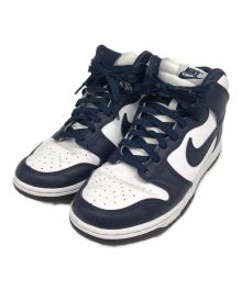 NIKE（ナイキ）の古着「Dunk High "Championship Navy"」｜ホワイト×ネイビー