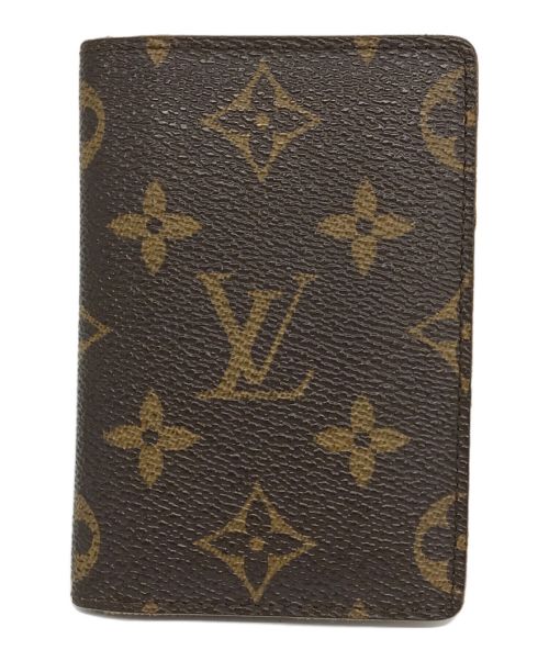 LOUIS VUITTON（ルイ ヴィトン）LOUIS VUITTON (ルイ ヴィトン) オーガナイザードゥポッシュ/名刺入れ ブラウン サイズ:記載なしの古着・服飾アイテム