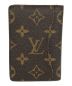 LOUIS VUITTON (ルイ ヴィトン) オーガナイザードゥポッシュ/名刺入れ ブラウン サイズ:記載なし：9000円