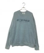 CPG by F-LAGSTUF-Fシーピージーバイフラグスタフ）の古着「SWEAT #PIGMENT MINT/スウェット」｜ブルー