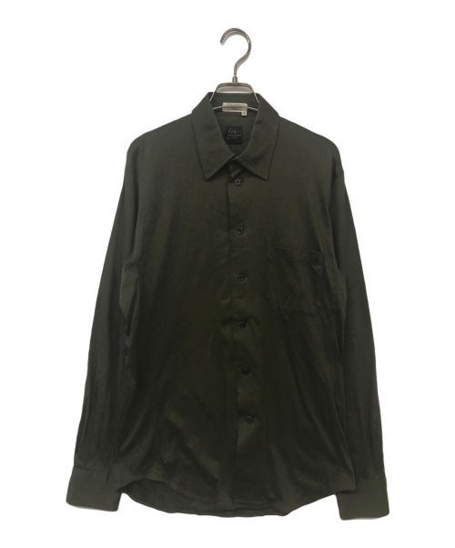 INDUSTYLE TOKYO（インダスタイル トーキョー）INDUSTYLE TOKYO (インダスタイル トーキョー) YOHJI YAMAMOTO (ヨウジヤマモト) ロングスリーブシャツ グリーン サイズ:2の古着・服飾アイテム