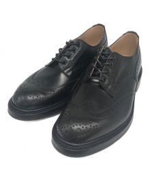 Tricker's（トリッカーズ）の古着「BOURTON/ウィングチップシューズ」｜ブラック