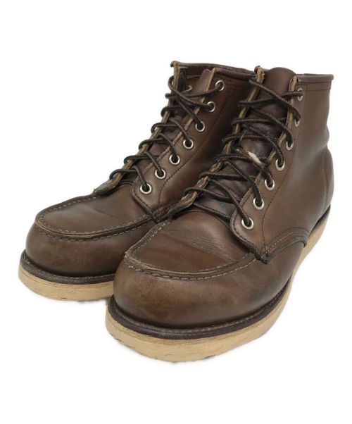 RED WING（レッドウィング）RED WING (レッドウィング) レースアップブーツ ブラウン サイズ:表記なしの古着・服飾アイテム