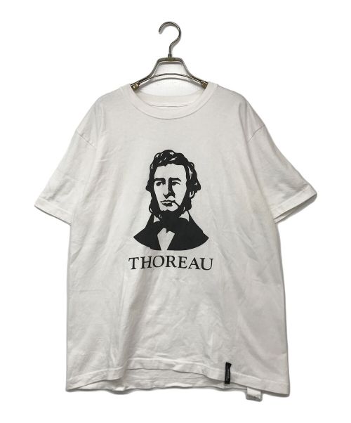 MOUNTAIN RESEARCH（マウンテンリサーチ）MOUNTAIN RESEARCH (マウンテンリサーチ) Thoreau TEE ホワイト サイズ:Lの古着・服飾アイテム