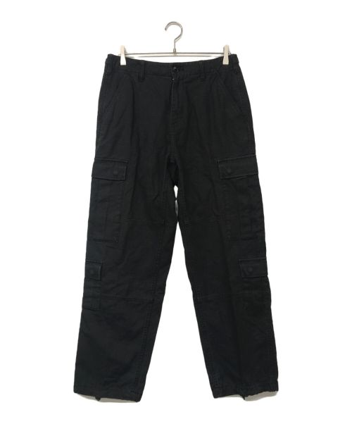 stussy（ステューシー）stussy (ステューシー) RIPSTOP SURPLUS CARGO PANT ブラック サイズ:30の古着・服飾アイテム