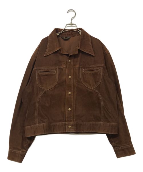 LEE（リー）LEE (リー) WESTERN JKT ブラウン サイズ:XLの古着・服飾アイテム