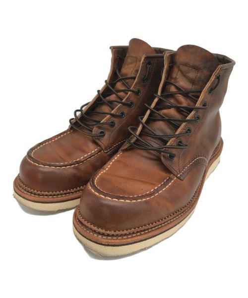 RED WING（レッドウィング）RED WING (レッドウィング) アイリッシュセッター COPPER 6インチモックトゥ ブーツ ブラウン サイズ:27.5cmの古着・服飾アイテム