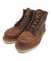 RED WING（レッドウィング）の古着「アイリッシュセッター COPPER 6インチモックトゥ ブーツ」｜ブラウン