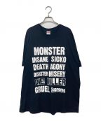 SUPREMEシュプリーム）の古着「Monster Tee」｜ブラック