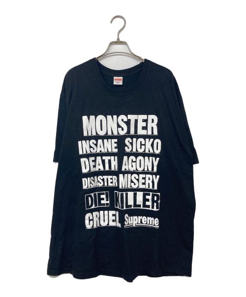 SUPREME（シュプリーム）SUPREME (シュプリーム) Monster Tee ブラック サイズ:XLの古着・服飾アイテム