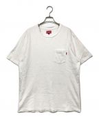 SUPREMEシュプリーム）の古着「S/S pocket tee」｜ホワイト