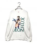 SUPREMEシュプリーム）の古着「Aeon Flux L/S Tee」｜ホワイト