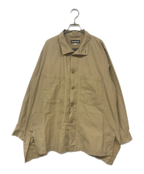 MONITALY（モニタリー）MONITALY (モニタリー) ワークシャツジャケット ベージュ サイズ:Sの古着・服飾アイテム