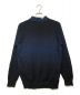 COGNOMEN (コグノーメン) REFLECTOR FOOTBALL KNIT ネイビー サイズ:L：8000円