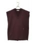 Venit（ヴェニット）の古着「DOUBLE FACE KNIT VEST」｜ブラウン