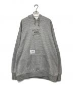 WTAPSダブルタップス）の古着「ACADEMY HOODED SWEATSHIRT」｜グレー