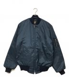 timber kingティンバーキング）の古着「MA-1 Type Quiliting Lined Nylon Jacket」｜ネイビー