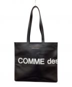 COMME des GARCONSコムデギャルソン）の古着「ヒュージロゴトートバック」｜ブラック