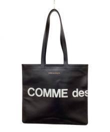 COMME des GARCONS（コムデギャルソン）の古着「ヒュージロゴトートバック」｜ブラック