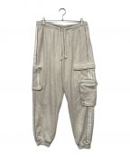 adidasアディダス）の古着「Ivy Park Cargo Sweat Pant/カーゴスウェットパンツ」｜グレー