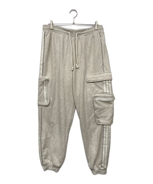 adidas（アディダス）adidas (アディダス) Ivy Park Cargo Sweat Pant/カーゴスウェットパンツ グレー サイズ:Lの古着・服飾アイテム