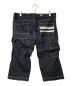 MOMOTARO JEANS (桃太郎ジーンズ) 出陣 ダブルヒップ クロップド デニム ブルー サイズ:W34：8000円