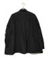 Graphpaper (グラフペーパー) Garment Dyed Poplin Fatigue Shirt ブラック サイズ:F：18000円