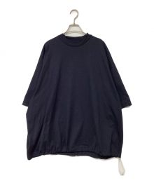 Graphpaper×is-ness（グラフペーパー×イズネス）の古着「BALLOON SHORT SLEEVE T-SHIRT」｜ネイビー