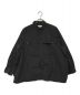 Graphpaper（グラフペーパー）の古着「Garment Dyed Poplin Umbrella Yoke Shirt」｜ブラック