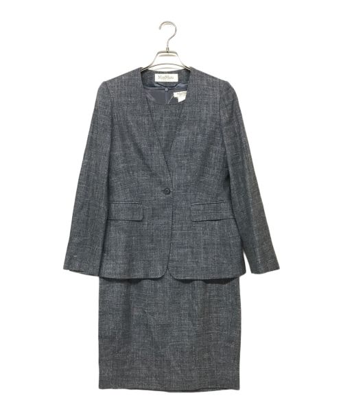 MaxMara（マックスマーラ）MaxMara (マックスマーラ) セットアップワンピース グレー サイズ:40の古着・服飾アイテム