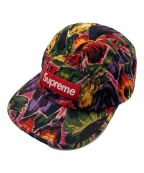 SUPREMEシュプリーム）の古着「Painted Floral Camp Cap」｜マルチカラー