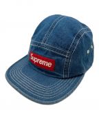 SUPREMEシュプリーム）の古着「Contrast Stitch Camp Cap」｜ブルー