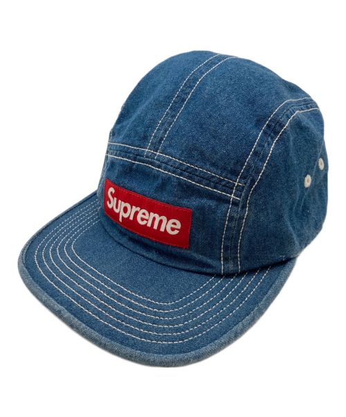 SUPREME（シュプリーム）SUPREME (シュプリーム) Contrast Stitch Camp Cap ブルー サイズ:表記なしの古着・服飾アイテム