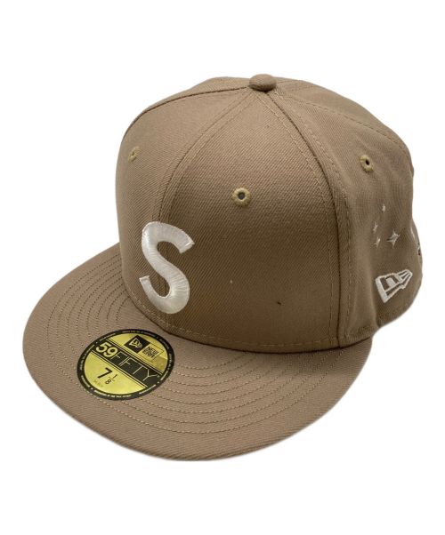 SUPREME（シュプリーム）SUPREME (シュプリーム) New Era (ニューエラ) Characters S Logo New Era/キャップ ベージュ サイズ:56.8㎝の古着・服飾アイテム