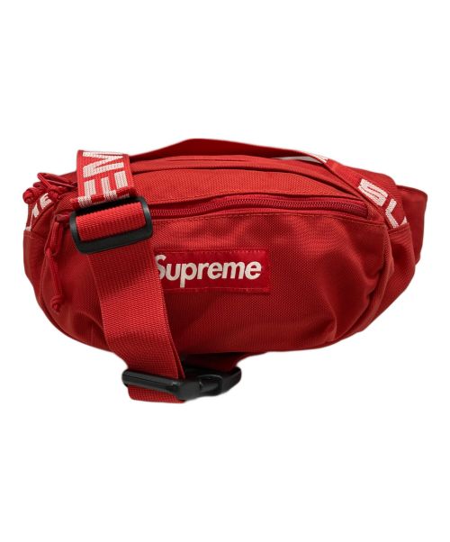 SUPREME（シュプリーム）SUPREME (シュプリーム) Box logo  Waist Bag レッドの古着・服飾アイテム