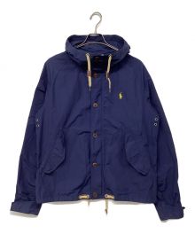 POLO RALPH LAUREN（ポロ・ラルフローレン）の古着「フーデッドジャケット」｜ネイビー