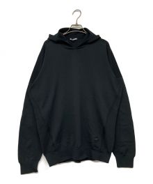 BEAMS GOLF/B.G.THREE（ビームスゴルフビージースリー）の古着「ニットパーカー」｜ブラック