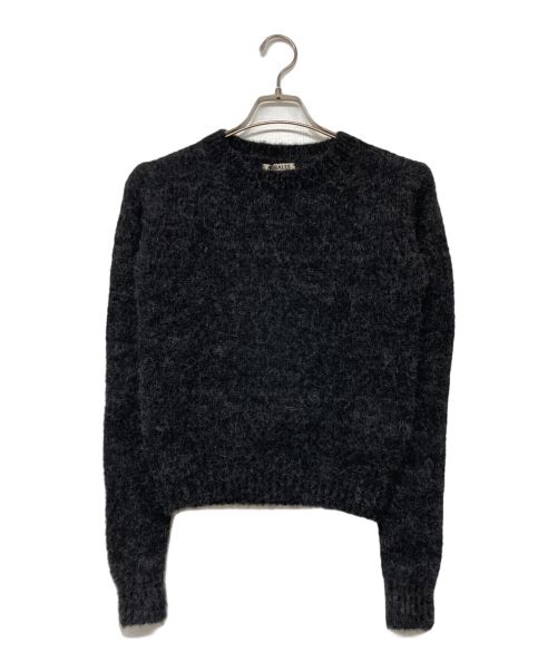 AURALEE（オーラリー）AURALEE (オーラリー) PACA WOOL KNIT PULLOVER ブラック サイズ:1の古着・服飾アイテム